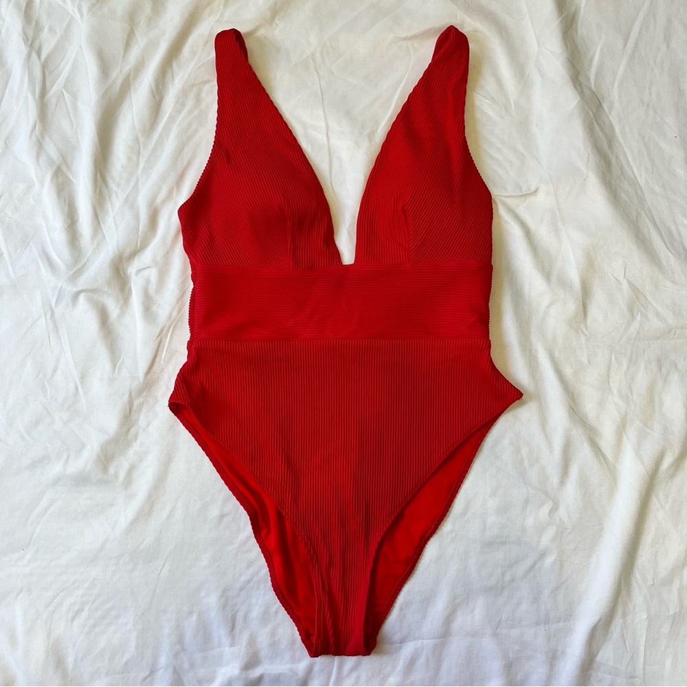 H&M Red One-Piece Swimsuit